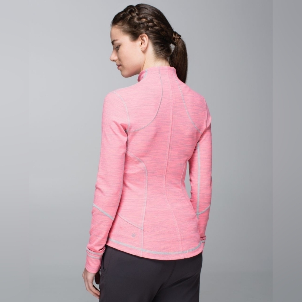 Lululemon Forme Jacket Cuffins – Wee Are From Space Neon Pink Opal – Size 4 - Picture 2 of 10